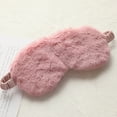 thumbnail image 5 of Flmtop Eye Cover Simulated Release Eyes Fatigue Faux Rabbit Fur Sleeping Blindfold Soft Plush Cover for Unisex, 5 of 9