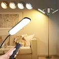 thumbnail image 5 of Floor Lamp, 18W 1800LM Super Bright LED Floor Lamp with Remote & Works with Smart Plug, Dimmable Timing Eye Caring Reading Lamps Floor Standing for Living Room Bedroom Office, 5 of 5