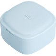 thumbnail image 1 of Big Retainer Case with Vent Holes, Deep Denture Bath Cup with Magnetic Closure, Discreet False Teeth Soaking Container, Large Mouth Guard Cleaning Box (Pastel Blue), 1 of 7
