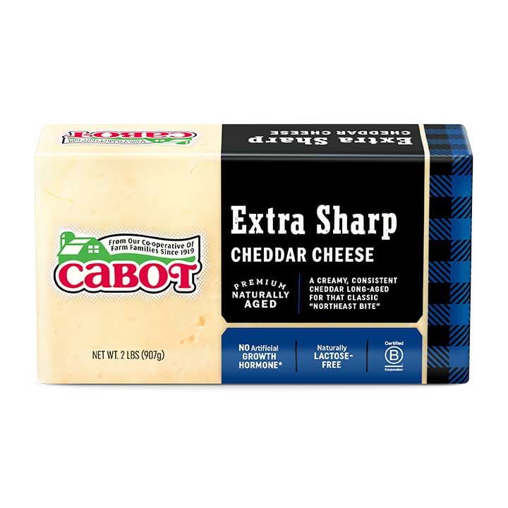 Cabot GlutenFree Extra Sharp Cheddar Cheese, 32 Oz