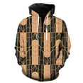 thumbnail image 1 of Abstract Pattern Men's Zipper Hoodie Fashion Teens Cool 3D Printed Spring Oversized Casual Tops Long Sleeve With Hood Jackets, 1 of 5
