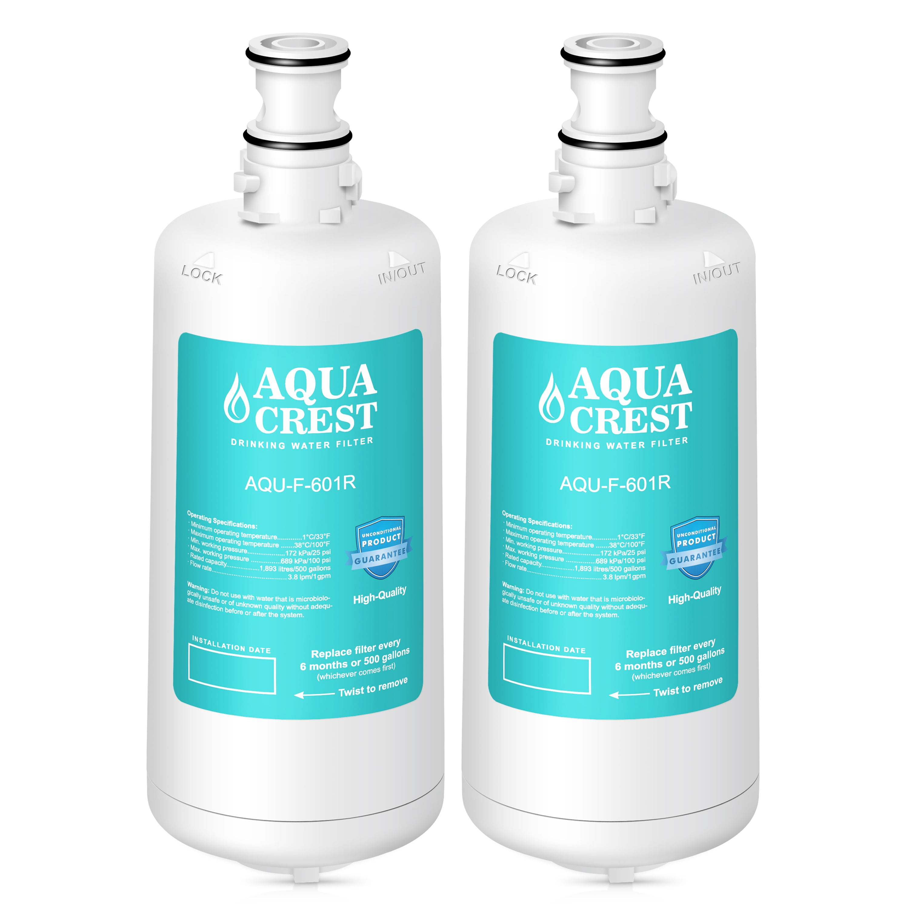 AQUACREST F601R Replacement for Insinkerator F601R Filter Cartridge