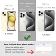 thumbnail image 7 of LUXERAD UEEBAI Magnetic iPhone 14 PLUS Case - Slim Clear Bow Design with MagSafe Compatibility, 7 of 7