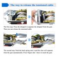 thumbnail image 2 of 4-Ton Hoist Ratchet Hand Lever Puller, Heavy Duty Hand Puller Come Along 2 Hooks Cable ,Excellent Towing Capacity, 2 of 6