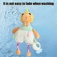 thumbnail image 4 of ABPWLY Toys Soothing Doll with Silicone Teether Rattle Paper Kid Handkerchief Soft Plush Toy for Childrens Newborns Multiple Styles Kids, 4 of 6