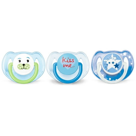 Philips Avent Classic Value Pack, 6-18 months, Blue, 3 pack, SCF134/31