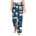 thumbnail image 1 of Balery Dental Pantalones de pijama para mujer, pijamas ultraligeros, pantalones de estar por casa-Large, 1 of 6
