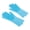 Blue, variant on Pet Grooming Cleaning Gloves Dog Cat Bathing Shampoo Glove Scrubber Magic Dishwashing Cleanner Sponge Silicon Hair Removal Glove Blue