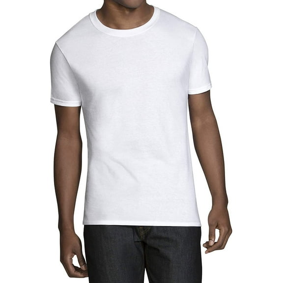 Fruit of the Loom Men's Short Sleeve Tapered Crew T-Shirts, 6 Pack