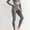 Dark Gray, variant on Womens Leggings Sevevn Women's Solid Color Seamless Leggings Smile Contour High Waist Workout Gym Yoga Pants