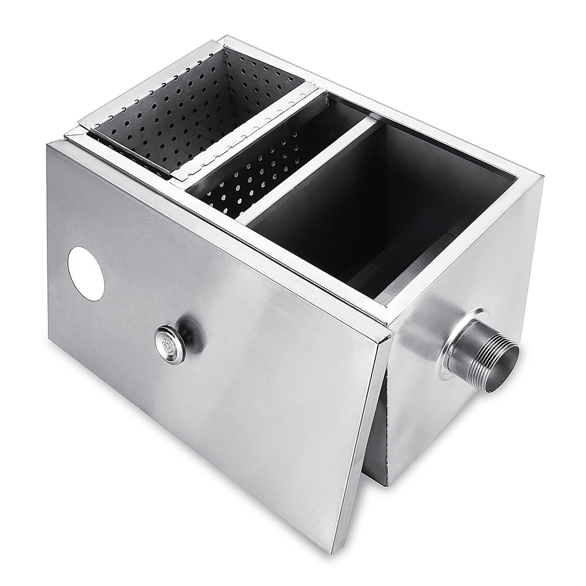 8lbs 5gpm Gallon Per Minute Stainless Steel Grease Trap Interceptor For Restaurant Kitchen Wastewater 13 8x7 9x7 9inch Walmart Com Walmart Com 8lbs 5gpm Gallon Per Minute Stainless Steel Grease Trap Interceptor For Restaurant Kitchen Wastewater 13 8x7 9x7 9inch Walmart Com Walmart Com
