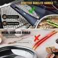 thumbnail image 3 of Stainless Steel Cookware Set Non Toxic, 14PCs Stainless Steel Pots and Pans Set with Stay-Cool Handles, Kitchen Induction Cookware with Steamer, Utensil Sets and Pot Protectors, 3 of 6