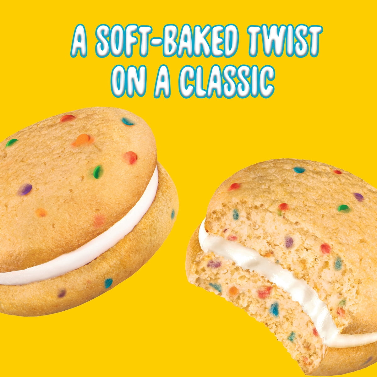 Cakesters Confetti Cake Soft Snack Cakes, Snack Packs (Pack of 2)