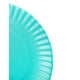 thumbnail image 4 of Juego 3 Platos Galerias El Triunfo De Melamina Turquesa Diseño Carton 27.5cm, 4 of 5