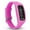 Pink, variant on Pedometer Watch with LCD Display Simple Operation Walking Fitness Tracker Wrist Band Digital Step Counter Pink