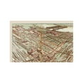 thumbnail image 4 of Historic Panoramic View - Kansas City West Bottoms Kansas Missouri - Koch 1895 - Vintage Wall Art, 4 of 4