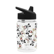 Simple Modern Kids Disney Tritan Summit Sippy Cup for Toddlers - 12oz Plastic Baby Water Bottle for Girls and Boys - Disney: Mickey Retro