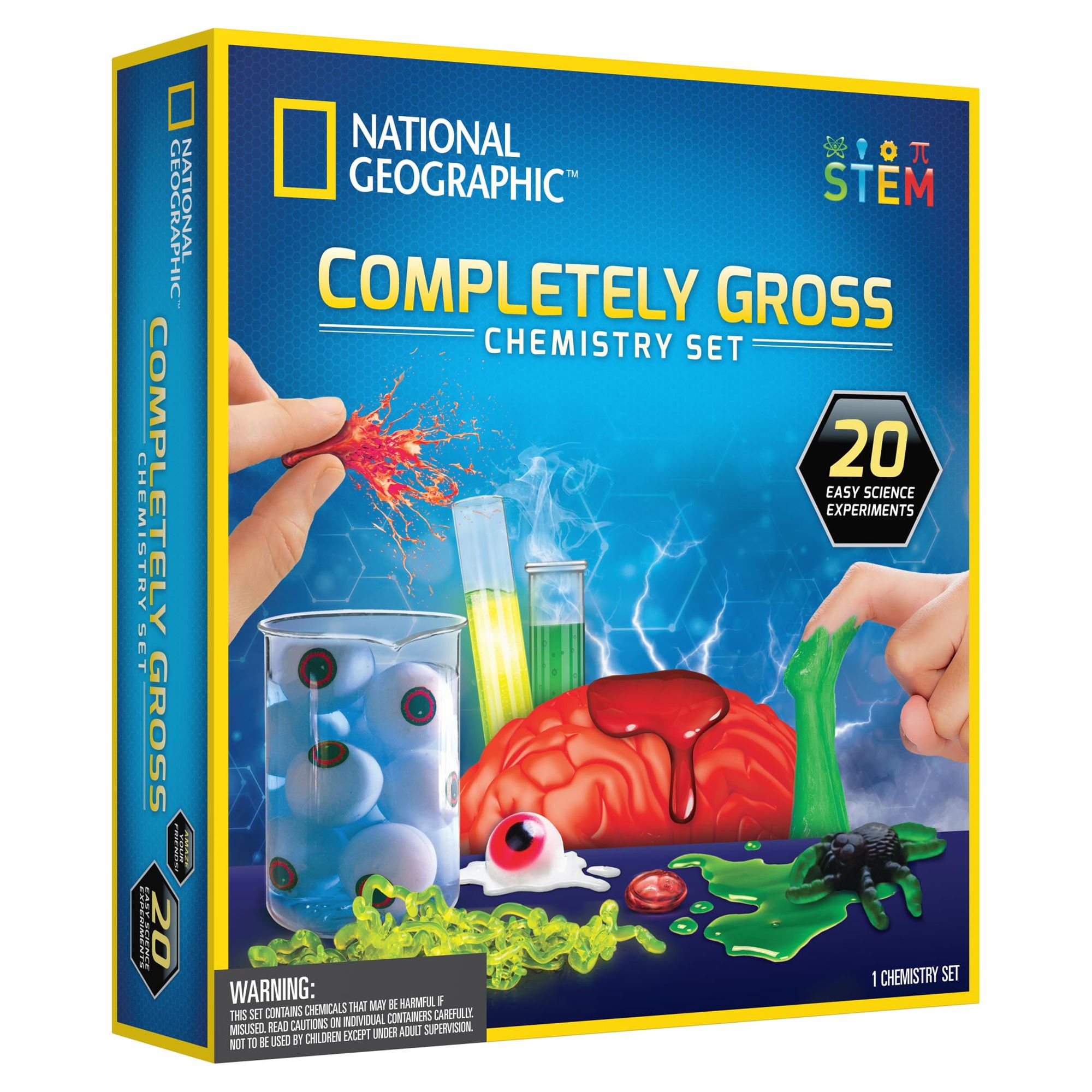 National Geographic Gross Chemistry Set 10 Experiments