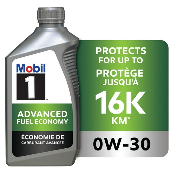 Huile moteur entièrement synthétique Mobil 1™ Économie de carburant avancée 0W-30, 1 L