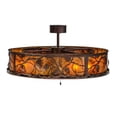 thumbnail image 5 of Meyda Tiffany 154832 Whispering Pines 30" 5 Blade Indoor Ceiling Fan - MultiColor, 5 of 5