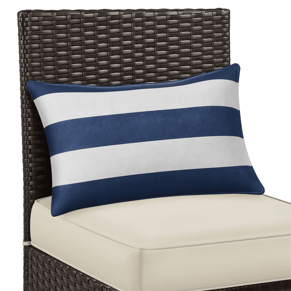 Alden Design 2pcs PE Rattan Bar Stool Set with Cushion for Outdoor, Brown/ Beige