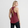 thumbnail image 5 of Women's Fanatics Burgundy Washington Commanders Iron Fan Tank Top, 5 of 5