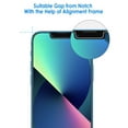 thumbnail image 3 of JETech Screen Protector and Camera Lens Protector Compatible with iPhone 13 mini 5.4-Inch with Easy-Installation Tool, Tempered Glass Film, 2-Pack Each, 3 of 7