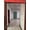 Red, variant on ZiDeTang Acrylic Maple Leaves Diamond Décor Beaded Door Curtain String Doorway Room Divider Window Tassel Blind Screen Panel (39.3"x76.7",Clear)