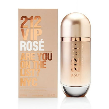 Carolina Herrera 212 Vip Rose Eau de Parfum Spray for Women, 2.7 Ounce
