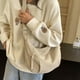 thumbnail image 4 of Bolso grande de nylon para mujer | Bolso cruzado Slouchy Halfmoon, 38x33cm, ligero y duradero, múltiples bolsillos con cremallera, correa ajustable, bolsa de viaje para el día a día, negro, 4 of 7