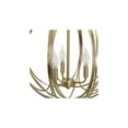 thumbnail image 5 of Yosemite Home Decor 3 Light Chandelier in Satin Brass Finish, 5 of 6