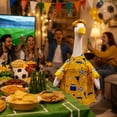 thumbnail image 6 of Nkmbld Goose Decor for Outdoor, Porch Goose Clothes for 23 inch Cement Plastic Lawn Garden Yard Porch Goose Statues Decor, Machine Washable, 6 of 8
