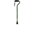 thumbnail image 4 of PCP Adjustable Cane, Designer Print, Offset Handle, Wrist Strap, Green Camo Pattern,, 4 of 5