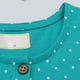 thumbnail image 4 of Vestido de algodón con estampado de lunares para niña REDARER, manga corta, estilo casual, con apliques bordados, talla 2-3 años, 4 of 4