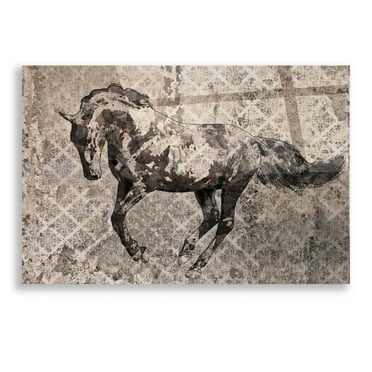 Epic Art 'Paso Fino 1' by Irena Orlov, Acrylic Glass Wall Art, 16"x12"