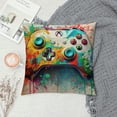 thumbnail image 2 of ARISTURING Print Pillow Covers Decorative Game Console Throw Pillow Covers Suitable for Game Room Decoration Cushion Case Outdoor Decorations Throw Pillow for Couch Sofa Home Decor, 2 of 5