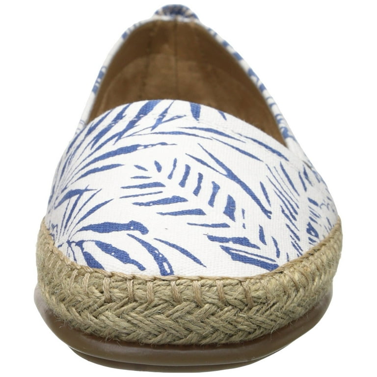 Aerosoles Women s Solitaire Slip On Loafer Blue Fabric 5.5 M US Walmart