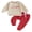 Red, variant on Gupgi Infant Toddler Boy Valentines Day Outfit Baby Long Sleeve Heart Tops with Red Pants 2Pcs Clothes Set