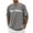 Grey, variant on NinXxx Men's Crew Neck City Letter Print Breathable Modern Casual Tee Pink XXXXXL Pink XXXXXL