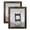 Brown, variant on Meframe 2PACK 8x10 Wooden Picture Frame for Wall and Tabletop Display 8x10 Photo, Black