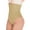 Nude, variant on LELINTA Women's Seamless Butt Lifter Shapewear Hi-Waist Tummy Control Body Shaper Cocktail Dresses Thong Shapewear For Women Butt Lifting Panties Thong Panty Shapewear