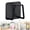 Black, variant on DUOYOU Silver Bathroom Scale Holder Wall Mount Adhesive Foldable Digital Scale Storage Rack Space Saving Organizer for Gyms Cabinets
