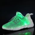 thumbnail image 4 of LED Light Up Shoes for Men Women, Light Fiber Optic LED Shoes Luminous Trainers Flashing Sneakers for Festivals, Christmas, Halloween, New Year Party, 4 of 12