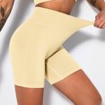 thumbnail image 4 of Women Sports Set Ribbed Crop Tops Removable Pad High Waist, 4 of 8