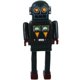 thumbnail image 3 of Retro Robot Figurine Resin Robot Craft Decorative Robot Model Novelty Robot Modeling Ornament - Suitable for Certain Brand, 3 of 5