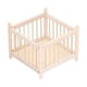 thumbnail image 2 of Cama De Bebé De Casa De Muñecas, Regalo Perfecto Cuna De Madera De Abedul En Miniatura Para El Hogar ANGGREK Otros, 2 of 8