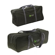 2Pcs Large Capacity Heavy Duty Duffel Bag, Luggage, Storage Bag Handy Camping Tent / Fishing Gear Equipment Bags for Travel Hiking Camping