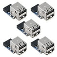 thumbnail image 3 of USB Motherboard Connector Connector Adapter Port Multiplier USB Header USB Motherboard Header For Office Motherboard Female Adapter Industry Factory, 3 of 8