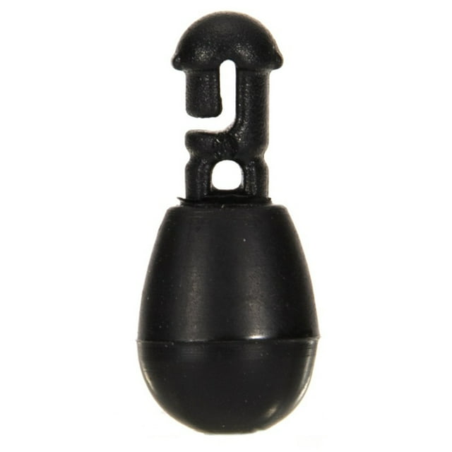 Wosthever 50 Uds. De cuentas de cambio rápido, aparejos de Terminal, método de choque, alimentador, suministro de anzuelos, accesorios, aparejos de cebo, Pescar Negro/L Wosthever OD030630-01