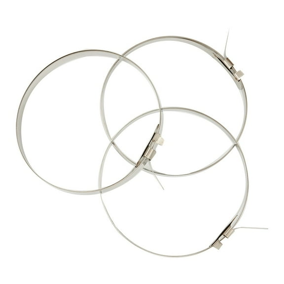 10 Pcs Cv Boot Clips Kit Stainless Steel Axle Cv Joint Crimp Clamp Set